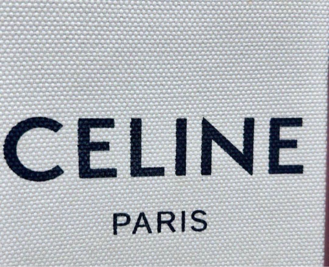 CELINE ミニ バーティカル カバ キャンバス 2WAY ハンドバッグ