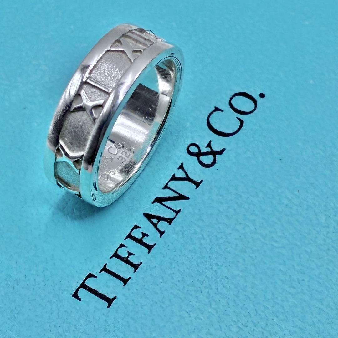【極美品】ティファニー　8号　アトラスリング　シルバー925　指輪