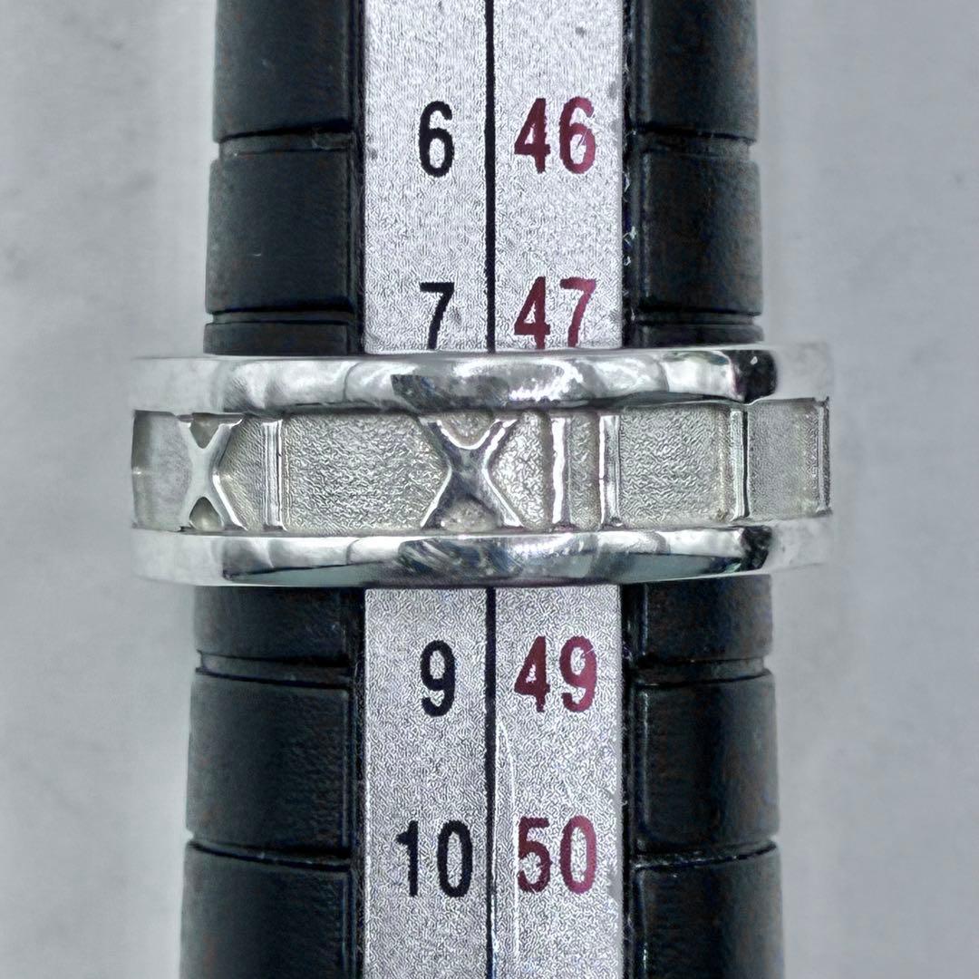 【極美品】ティファニー　8号　アトラスリング　シルバー925　指輪