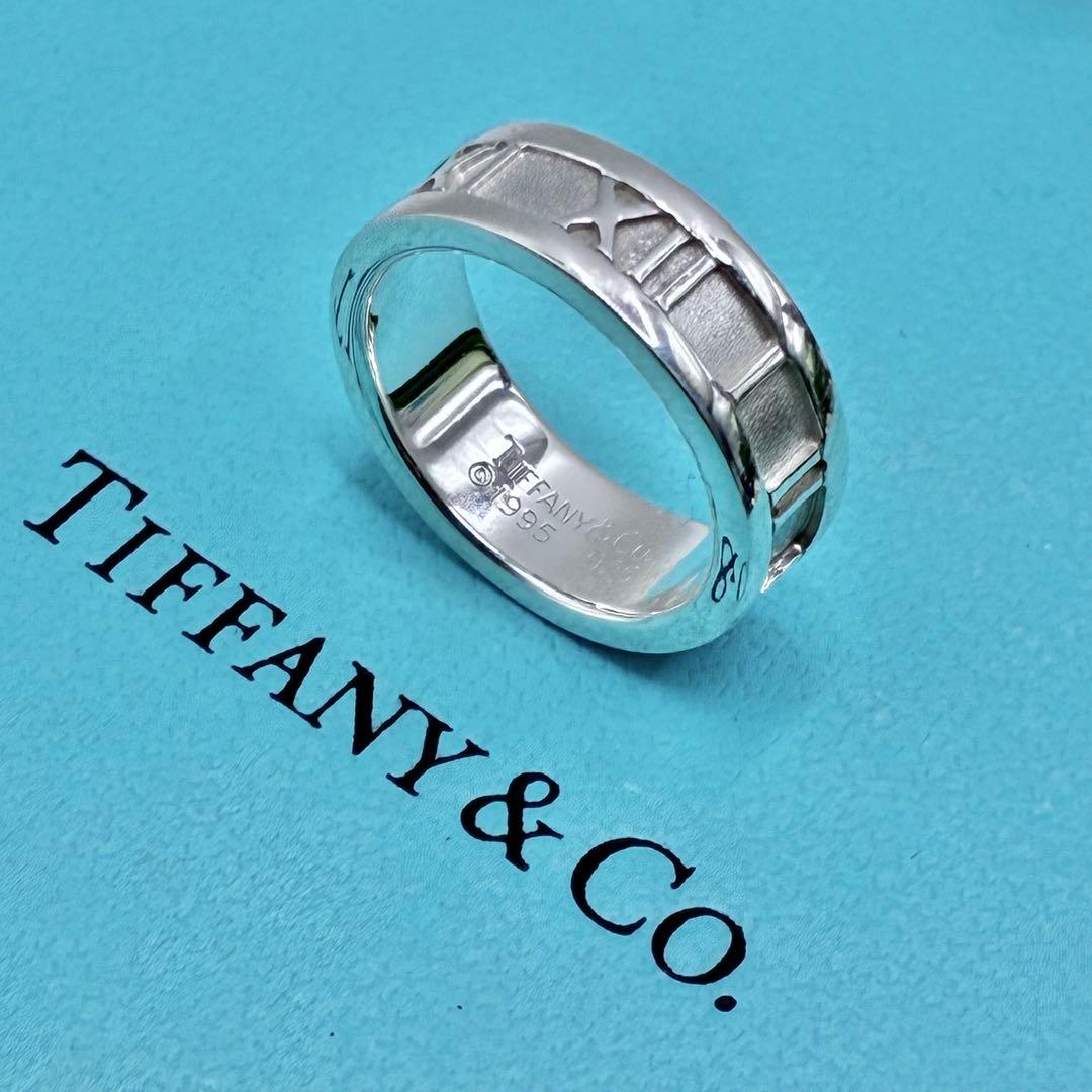 【極美品】ティファニー　8号　アトラスリング　シルバー925　指輪