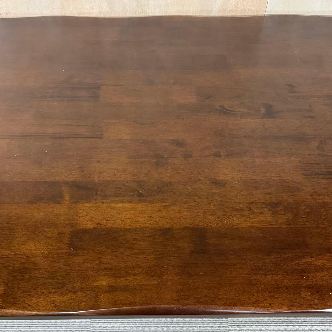 カリモク ルスティック ダイニングテーブル 大 ビンテージ 引き取り値下げ有り