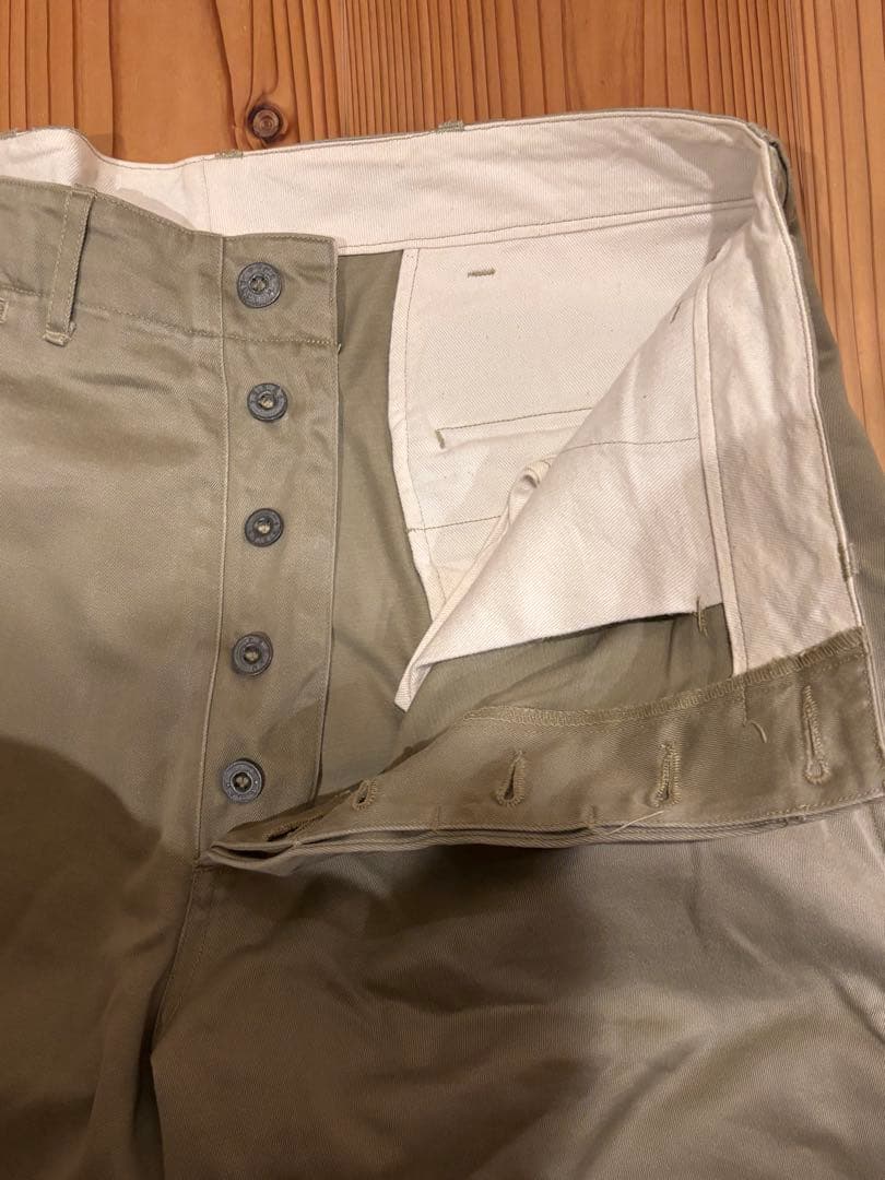 BUZZRICKSON'S バズリクソンズ チノパン 1942 カーキ W34 - メルカリ