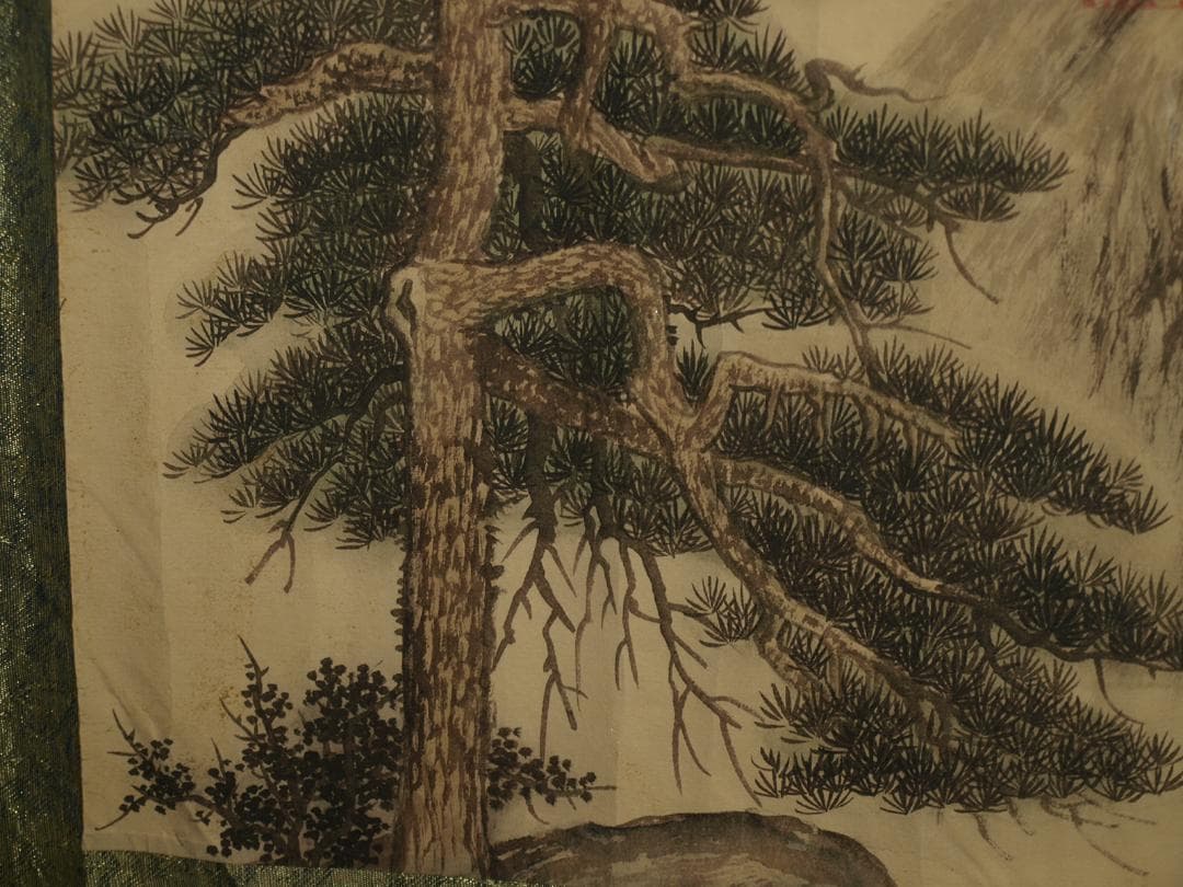 民間仕入れ品　中国宋時代の絵　激安骨董品　肉筆保証 BD413A5-2