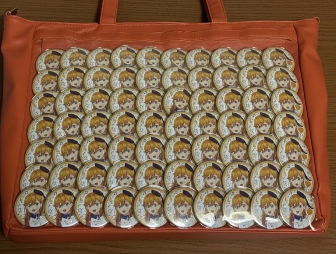 【近日処分予定】Liella! 澁谷かのん 1st缶バッジ A3 1面 70個