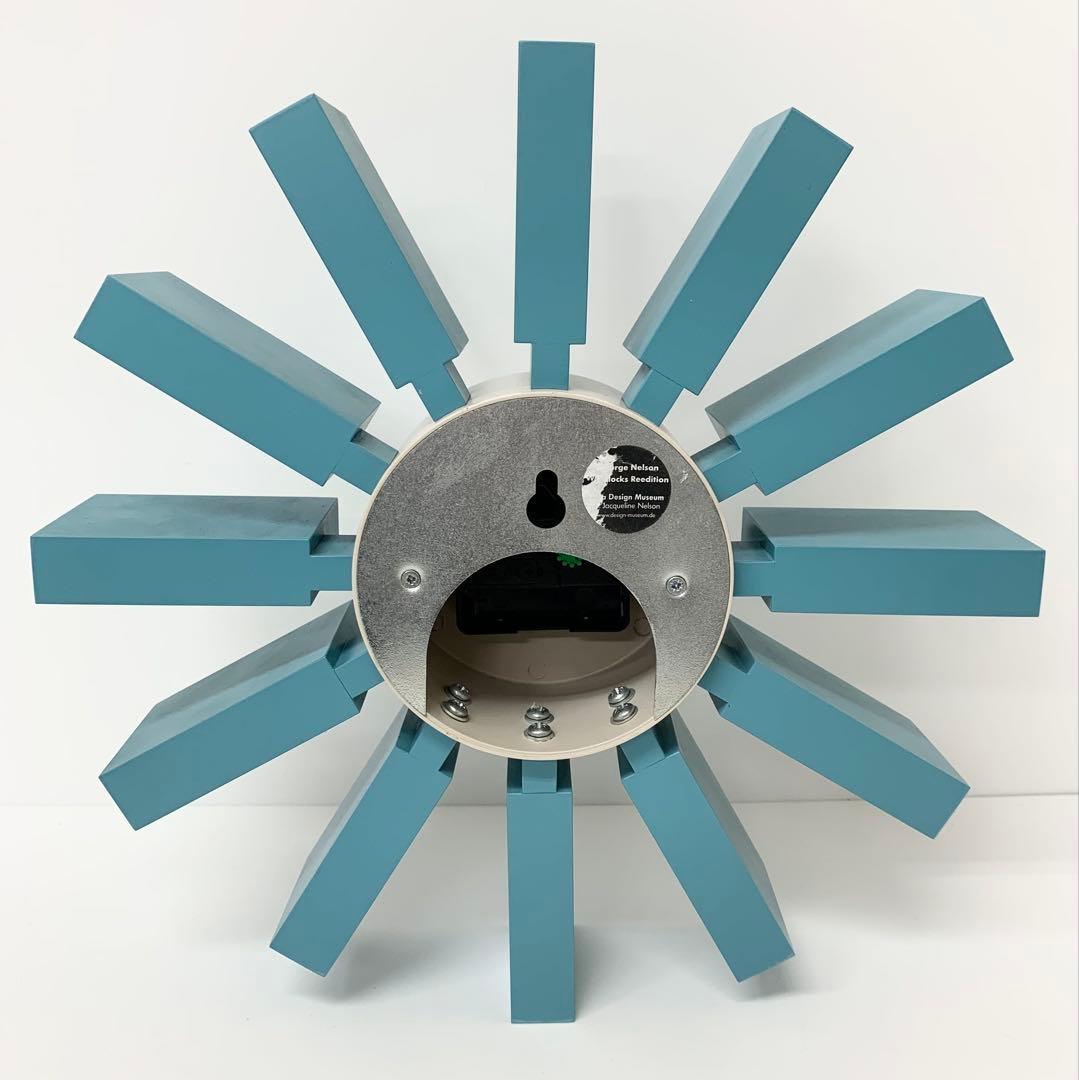 X*5様 ジョージネルソン ウォールクロック ブロッククロック 掛時計 動作品