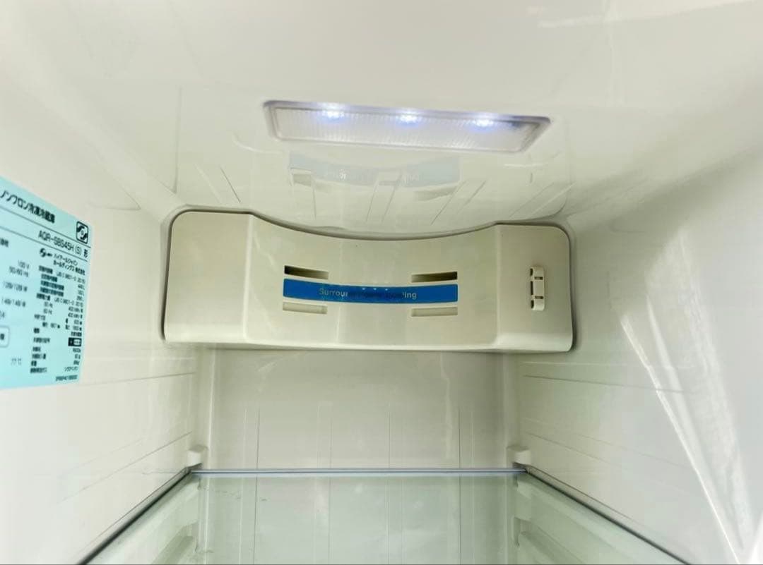 AQUA ノンフロン冷凍冷蔵庫 AQR-SBS45H (S) 2019 年