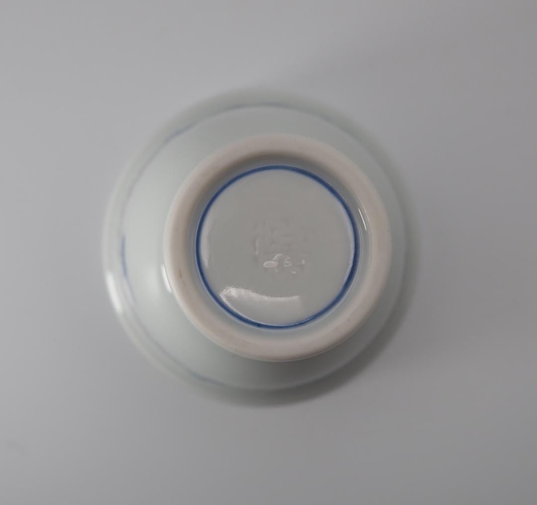 三代清風与平造 染付盃/白磁釉下彩 鳳凰蝶画 馬上杯 2点 - メルカリ