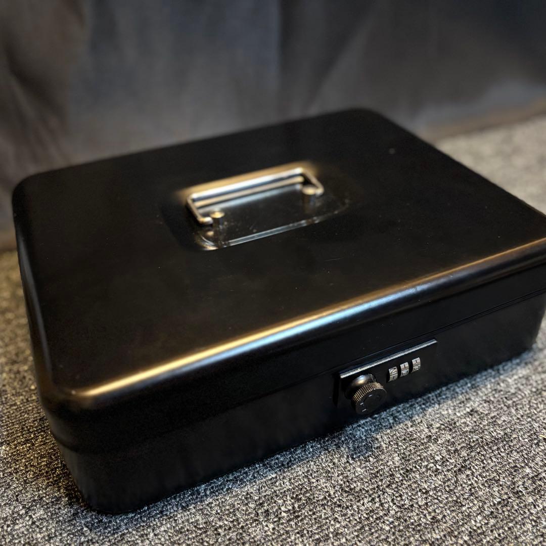 FUJITA キャッシュボックス ダイヤルロック付き FUJITA キャッシュ