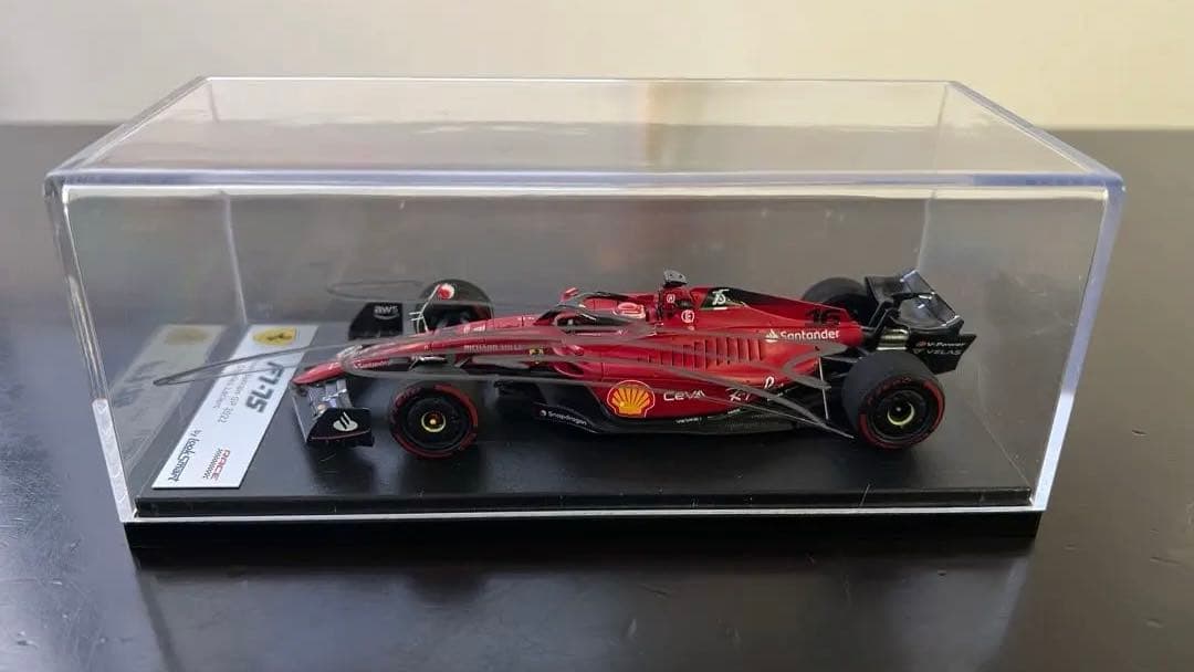 「貴重」F1-75 Charles Leclerc フェラーリ直筆サイン入