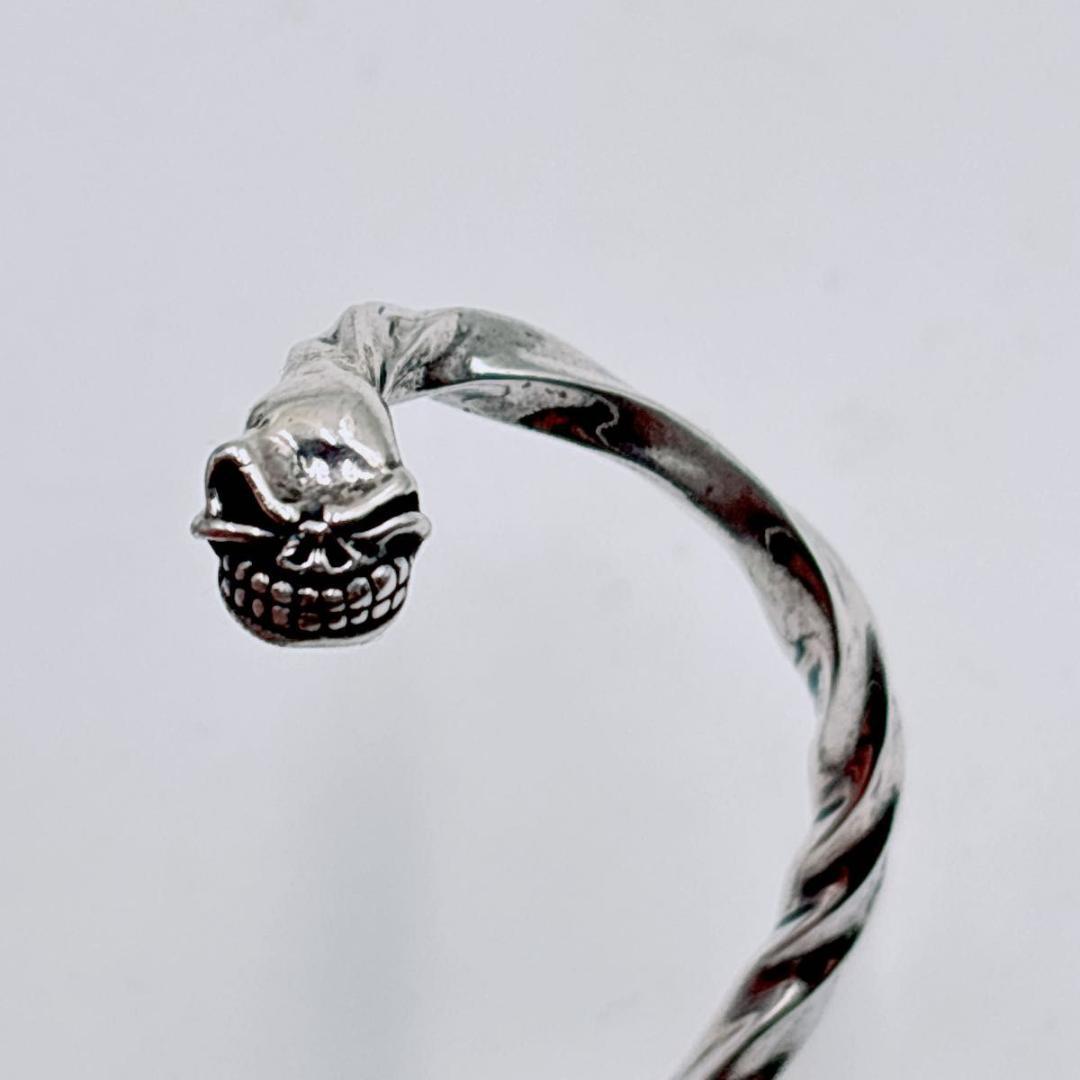 希少　スターリンギア ツイステッド バングル　シルバー925