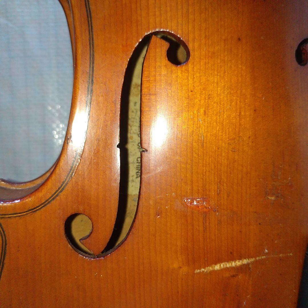 ジャンク品 バイオリン ヴァイオリン 楽器 弦楽器 音楽 中華人民共和国