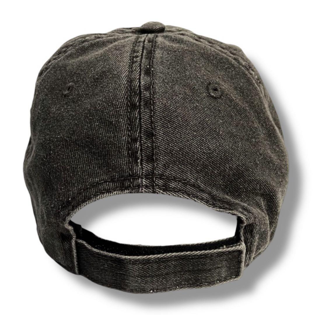 ヴィンテージ加工】ネイバーフッド 刺繍ロゴ キャップ 炭黒 稲葉 長瀬 窪塚