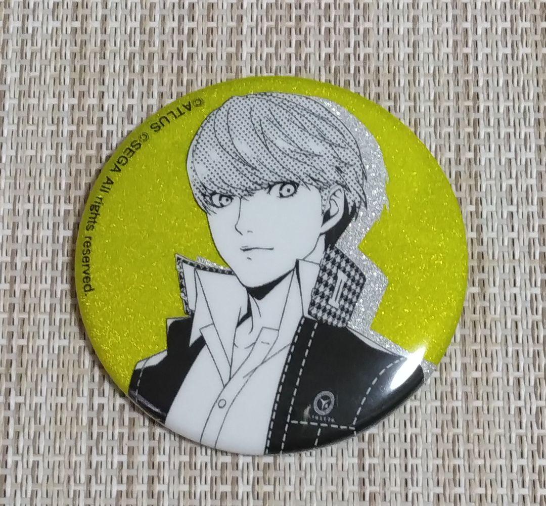 ペルソナ4 ナンジャタウン 特大缶バッジ 鳴上悠-リカちゃんストラップ