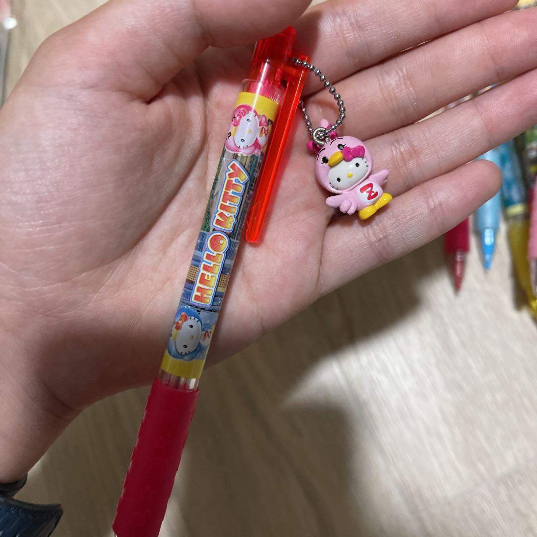 ご当地キティシャープペンシル 2本セット ズームイン‼︎ ご当地キティ