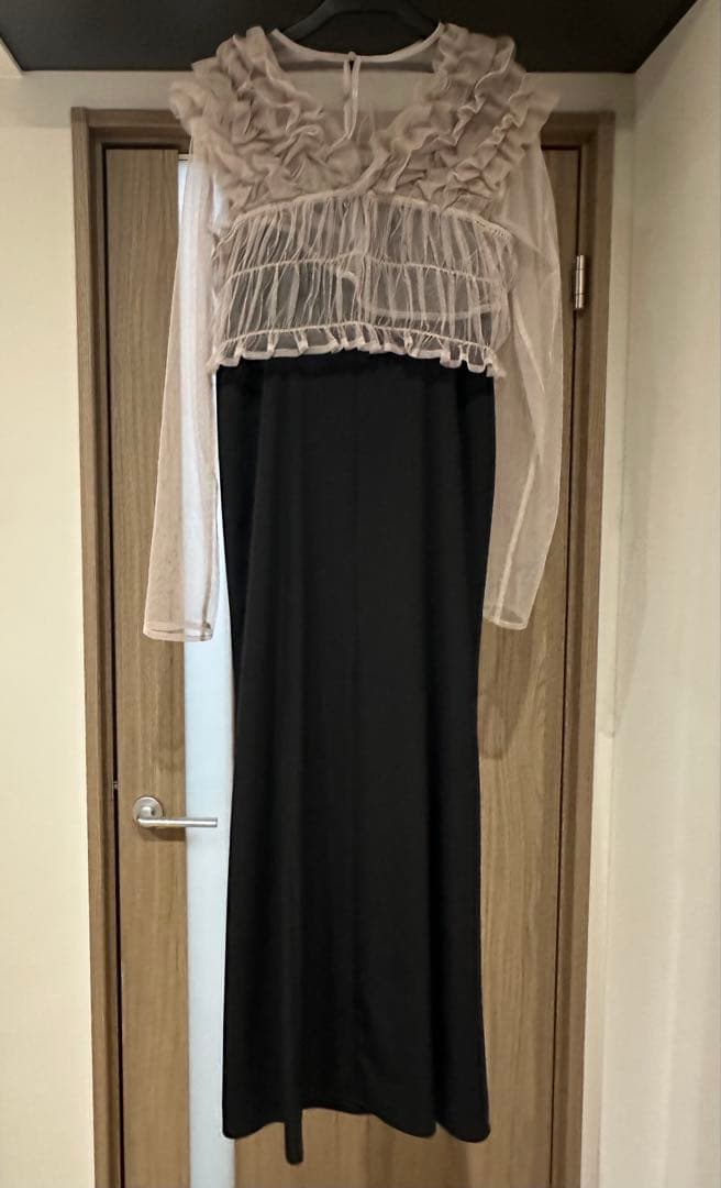 【eri】美品‼️ドレス未使用‼️【atlo】3点セットフリルボレロドレス