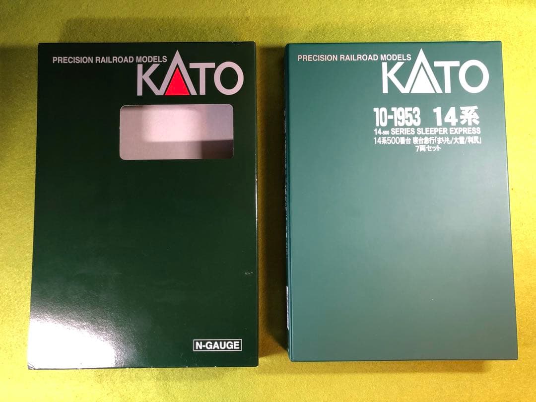 KATO 10-1953 14系寝台急行「まりも/ 大雪/ 利尻」 7両セット