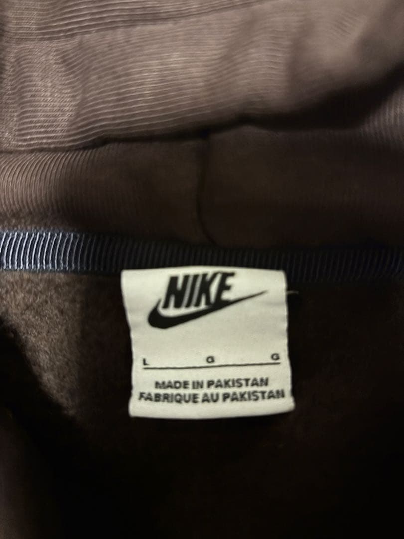 トップス Stussy Nike Fleece Zip Hoodie Brown L