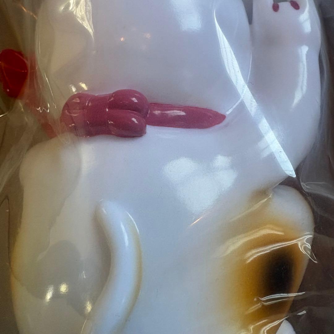 ノイズキャット　ソフビ　sofubi 招き猫　ギター　アートトイ　抽選