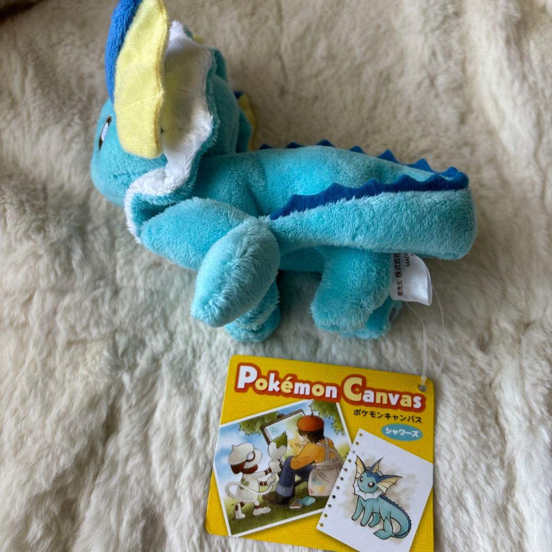 ポケモンセンター　シャワーズ　キャンバス　ぬいぐるみ