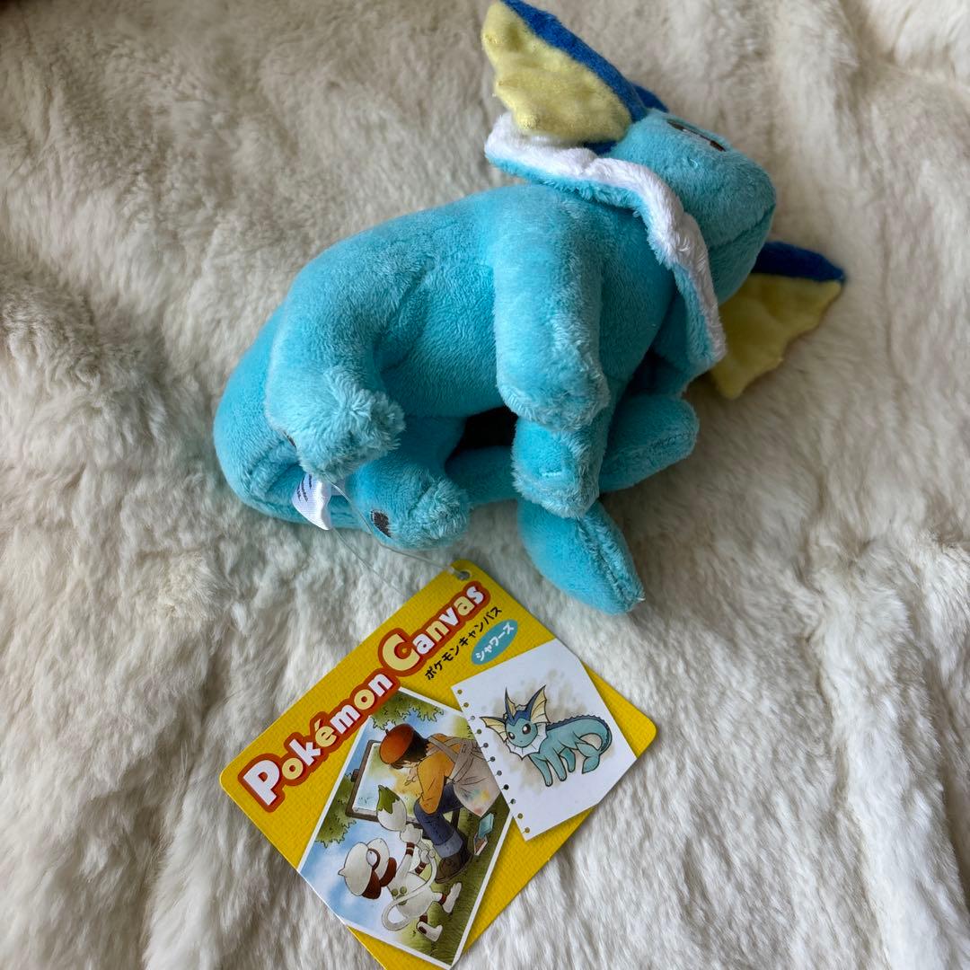 ポケモンセンター　シャワーズ　キャンバス　ぬいぐるみ