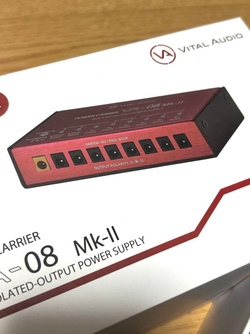 新品 VITAL AUDIO VA-08 MKII パワーサプライ 8ポート VITAL AUDIO ( バイタルオーディオ ) POWER CARRIER VA-08 MKII 送料