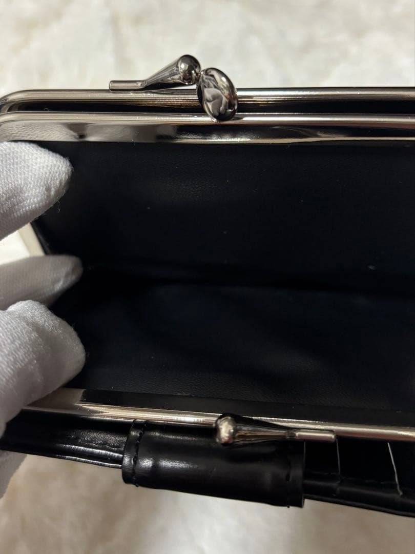 Ｙ's がま口 二つ折り財布 ヨウジヤマモト