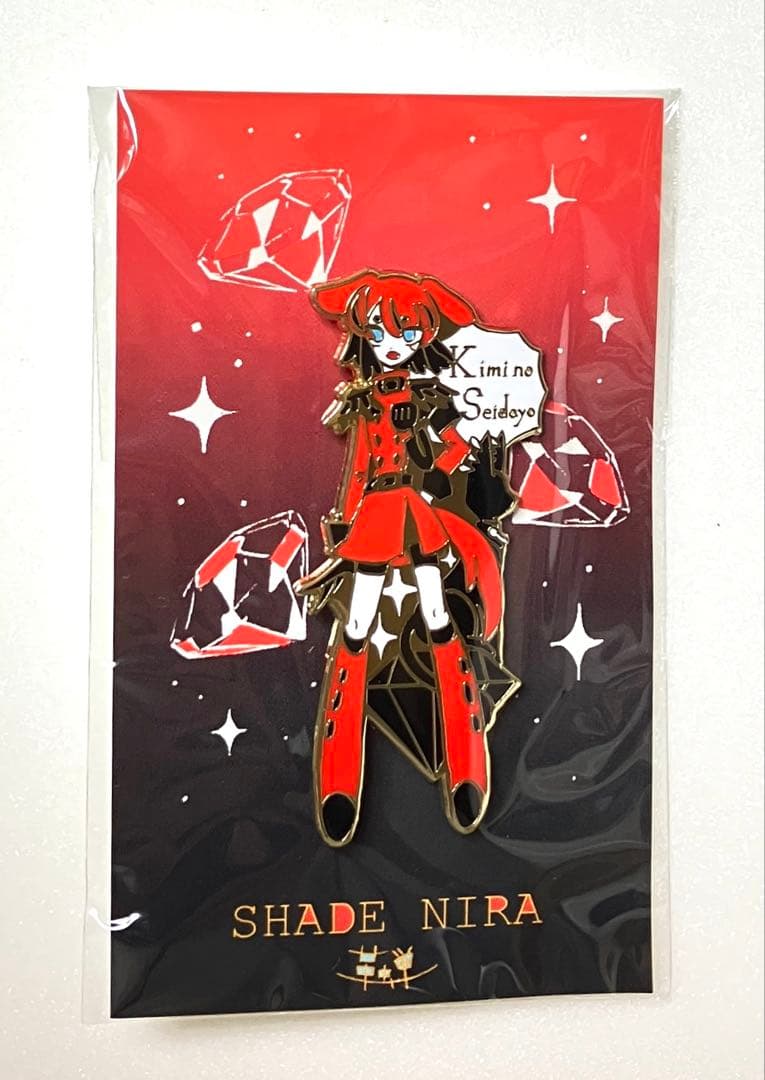 ニラちゃん ピンバッジ 全6種 ずっと真夜中でいいのに 革蝉初個展3原色の備忘録