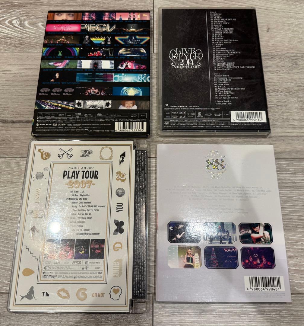 安室奈美恵 ライブDVD・Blu-ray 5点セット - メルカリ