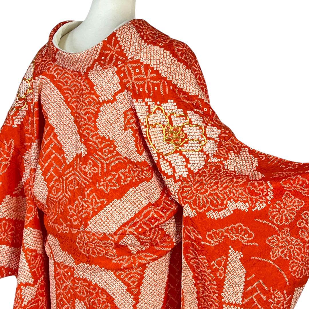 Mmmmmmi様専用 振袖・袋帯セット 金駒 振り袖 総絞り - メルカリ