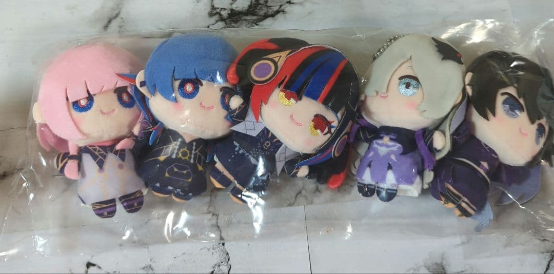 ゆび人形キーホルダーセット 神椿 V.W.P 未開封】V.W.P ゆび人形