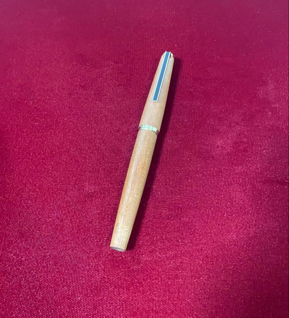 極美品1972年製初代 高級天然イタヤカエデ 大型18K パイロット