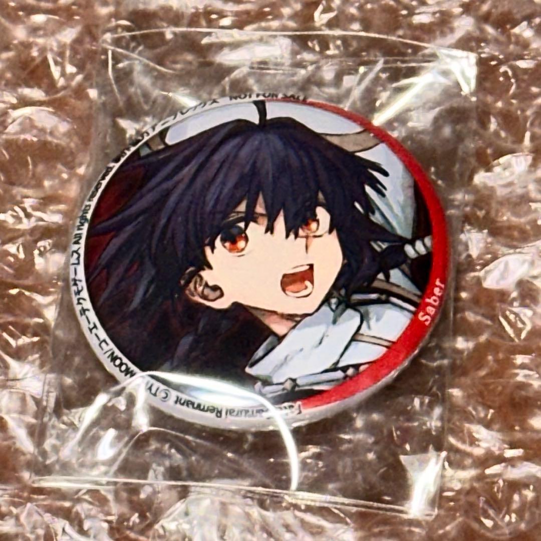 Fate/Samurai Remnant サムライレムナント 缶バッジ セイバー