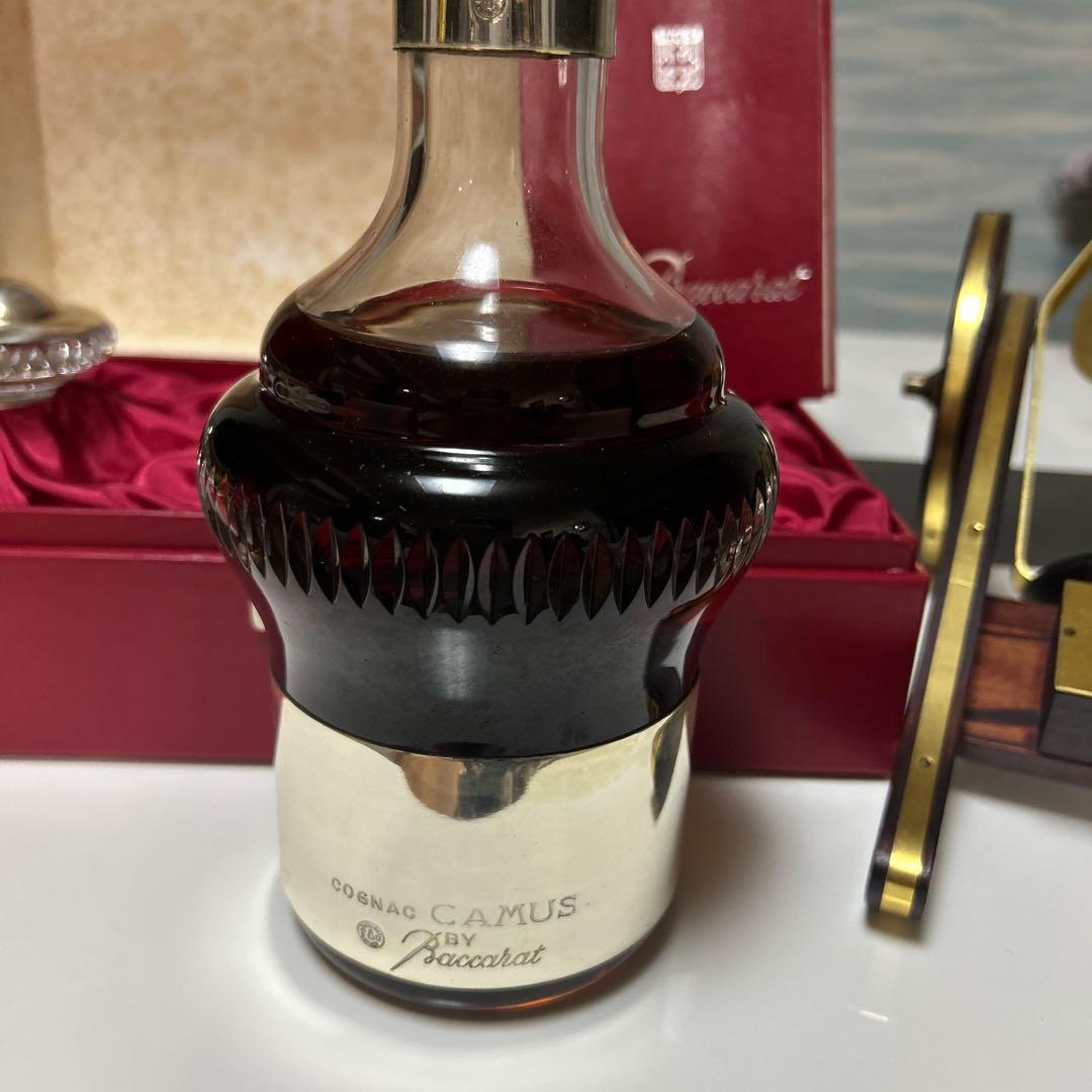 未開栓】 カミュ シルバートップ バカラボトル 700ml ブランデー