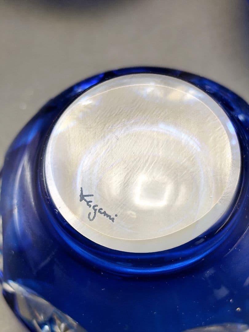 定価86350円？未使用☆カガミクリスタル 酒器揃（切子 江戸切子 薩摩