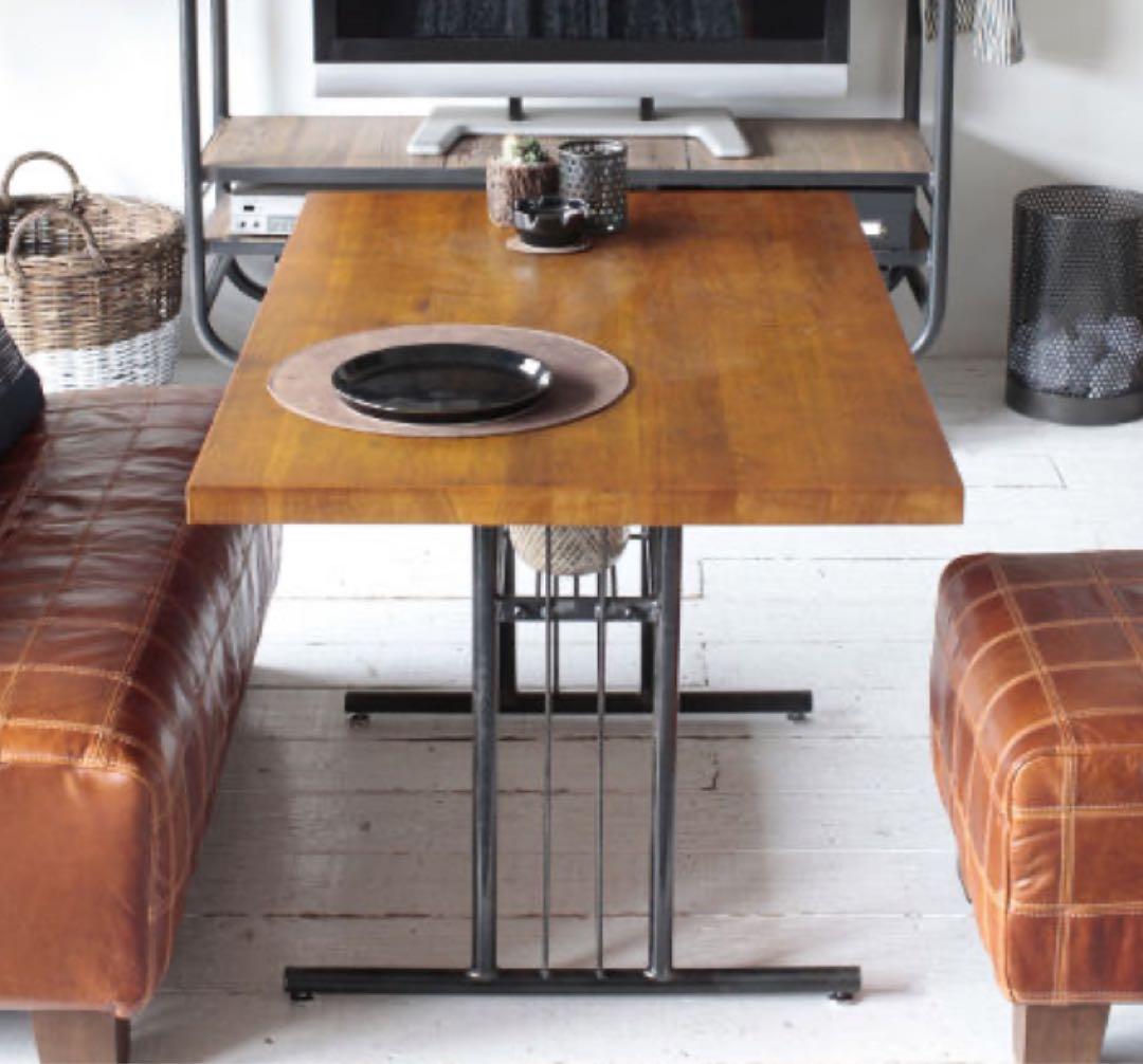 【てつーき】引き取り限定定価8万円 ダイニングテーブル　作業台