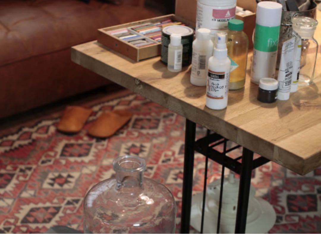 【てつーき】引き取り限定定価8万円 ダイニングテーブル　作業台