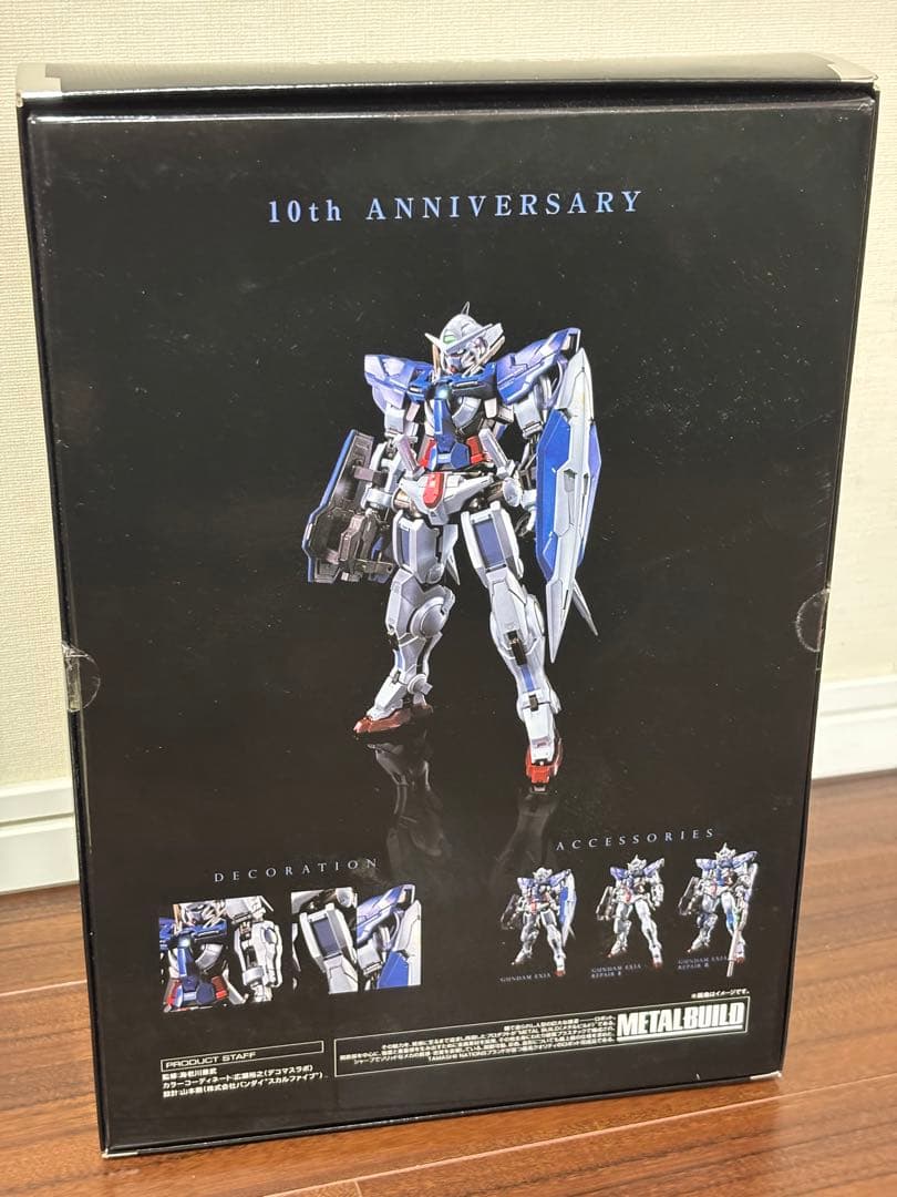l build ガンダムエクシア 10th　ガンダムOO　開封品