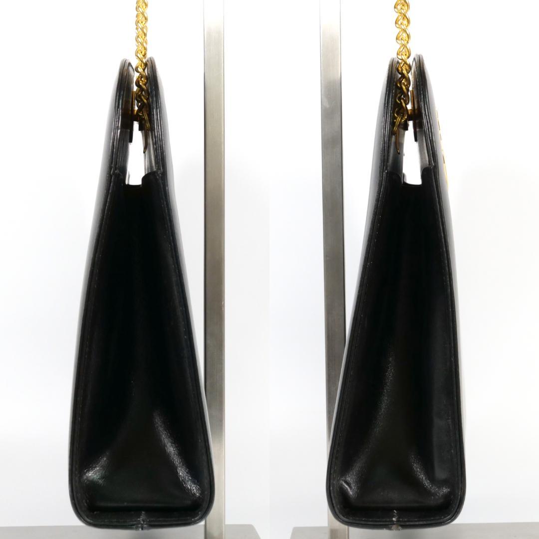 極美品✨サルヴァトーレフェラガモ ショルダーバッグ ガンチーニ チェーン 黒