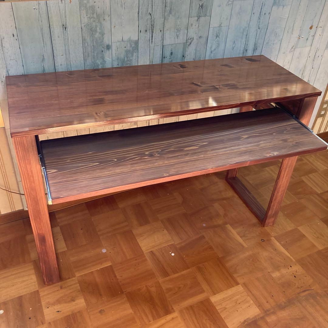DTM スライドテーブル 幅110cm ヒノキの集成材