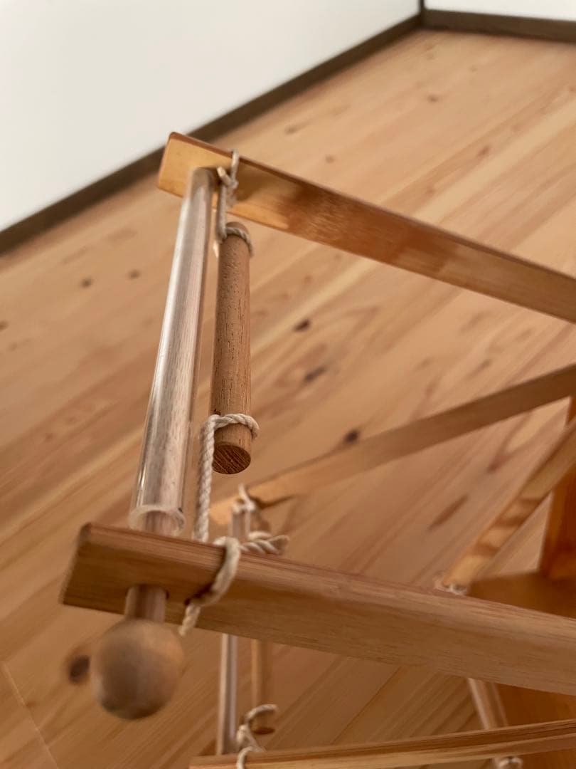 中古　ごこう　ふわり 御光　五光　糸巻き　機織り道具