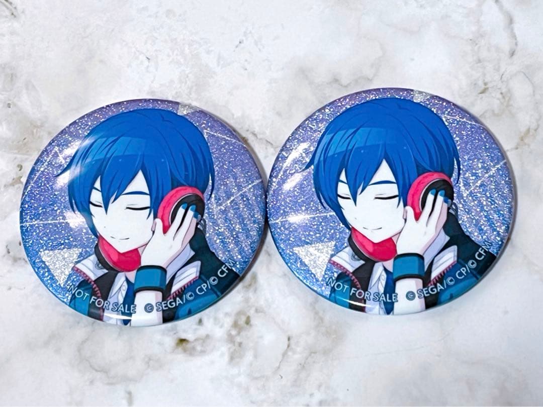 プロセカ 特典 グリッター 缶バッジ KAITO - メルカリ