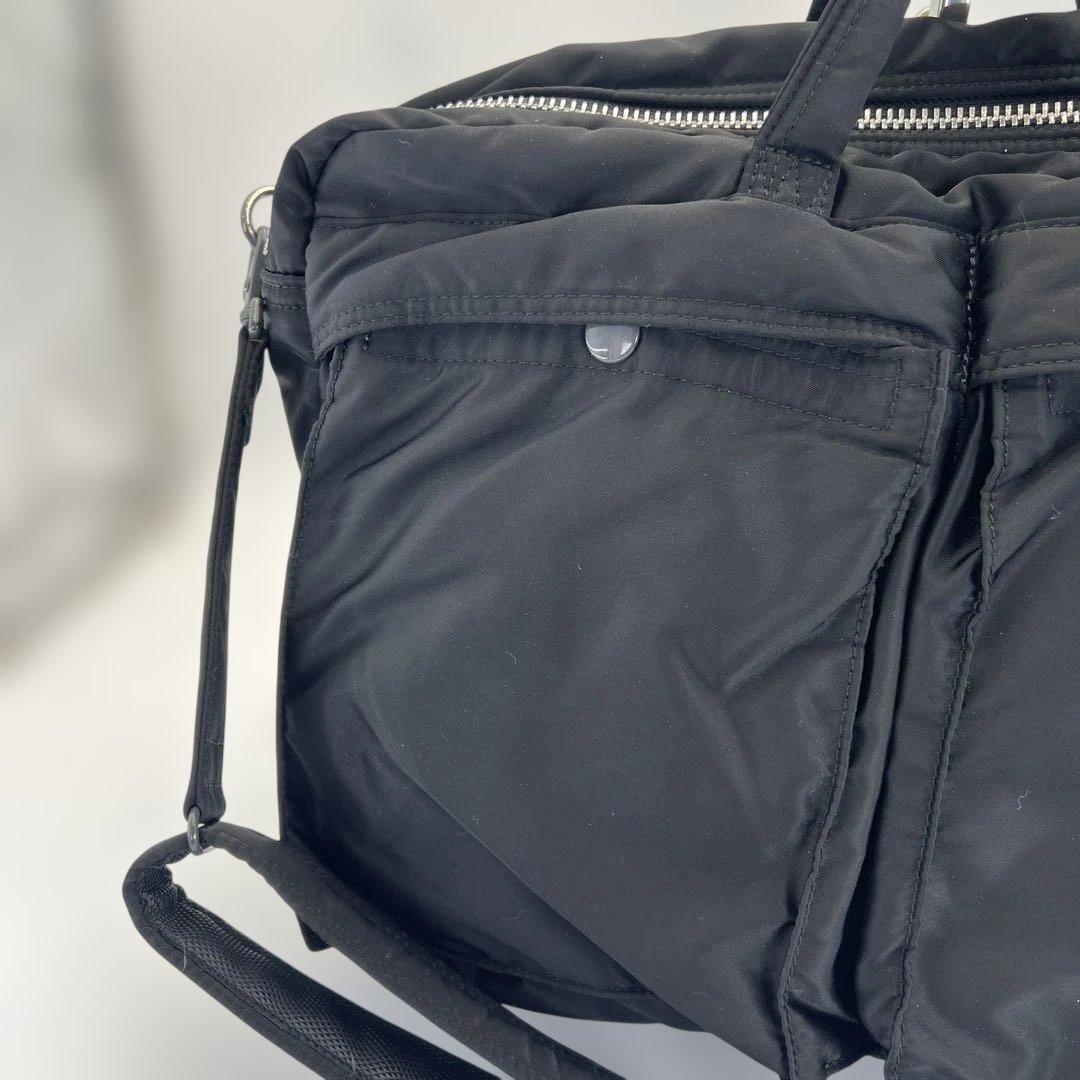 PORTER ポーター タンカー 3WAY ブリーフケース 黒 一層式　美品ロゴ