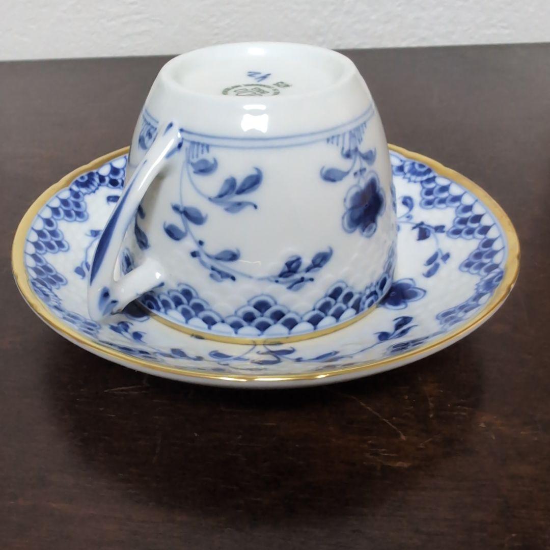 北欧　ビングオーグレンダール B＆G カップ＆ソーサー アンティーク