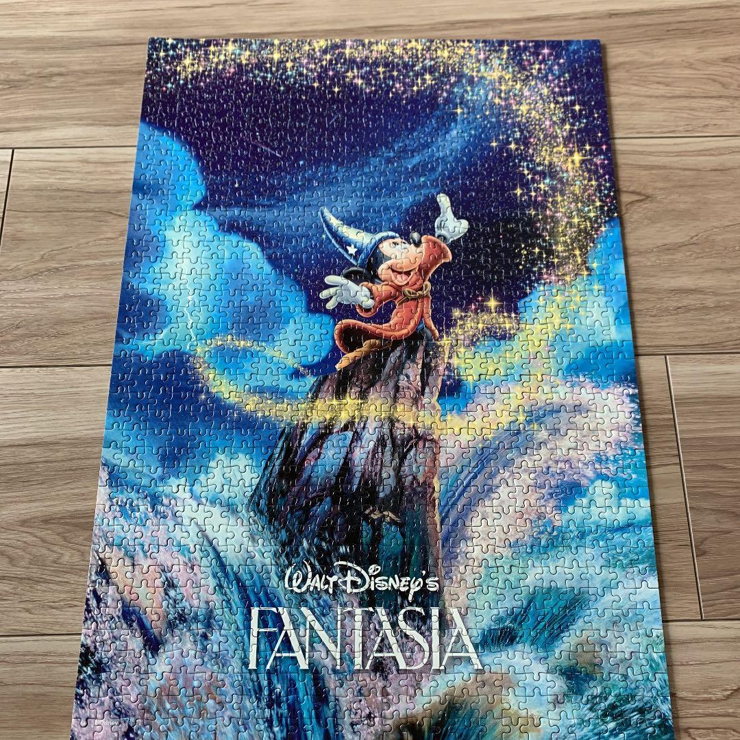 ディズニーパズル 1000ピース 完成品 糊付け済み ファンタジアドリーム