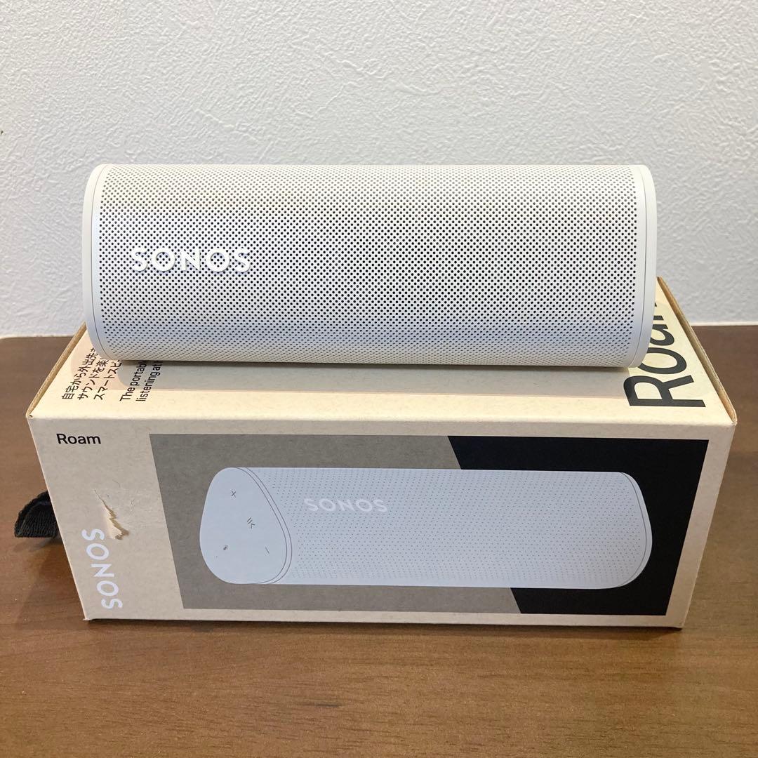 SONOS Roam スマートスピーカー ホワイト Sonos Roam：防水設計のポータブルスマートスピーカー | Sonos