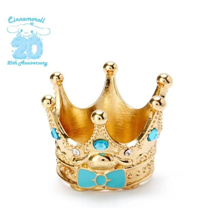 サンリオ シナモロール 20周年 王冠アクセサリー 20thバースデー