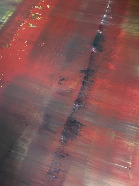 特別額装品/Abstract painting（ゲルハルト リヒター）/シルバー