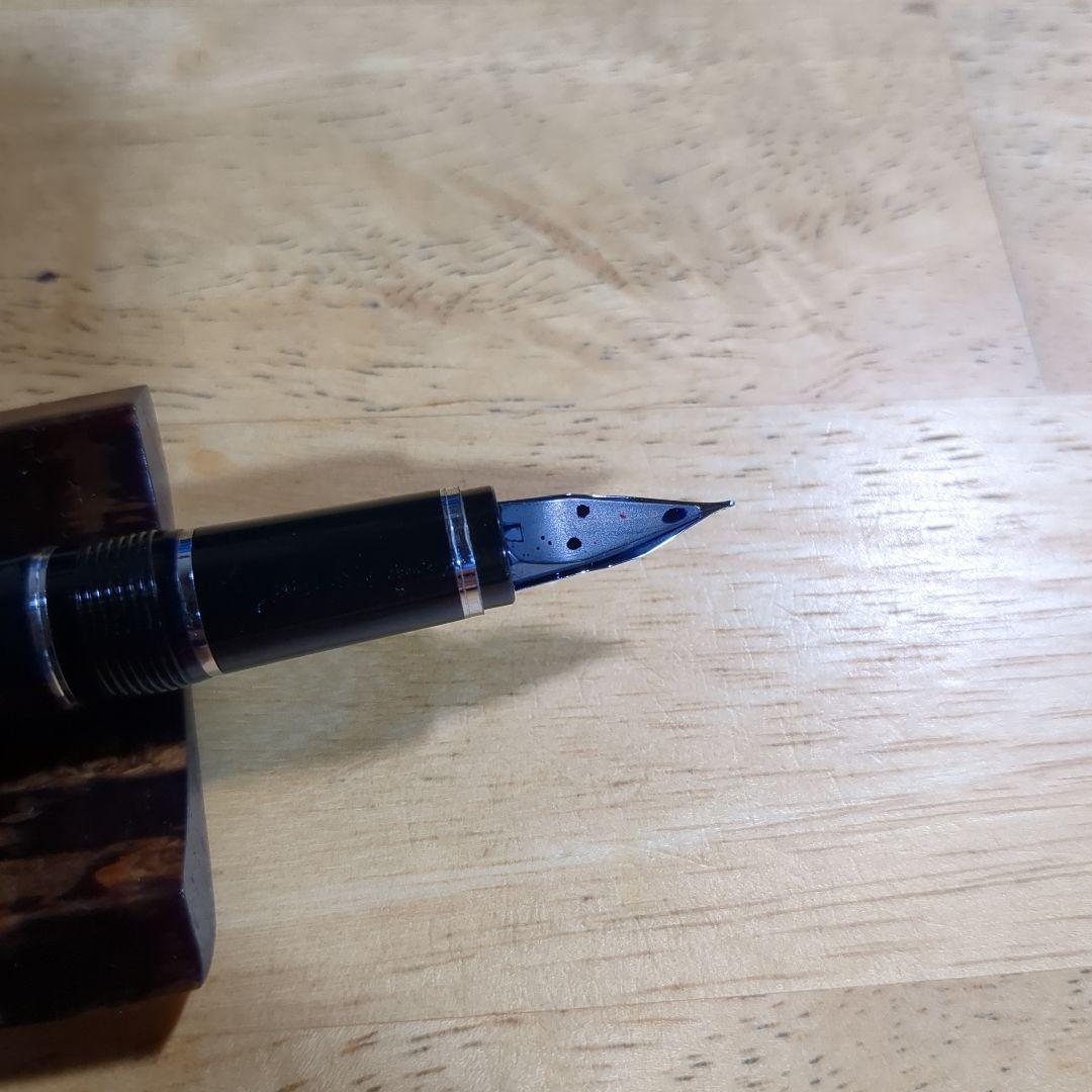 T*U様 パイロット　万年筆　エラボー　金属軸　SF