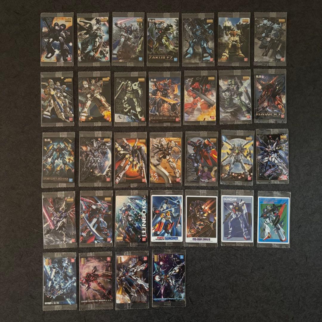 ガンプラ　ガンダム　ウエハース　グミ　カード　第1弾〜第11弾　346種　コンプ