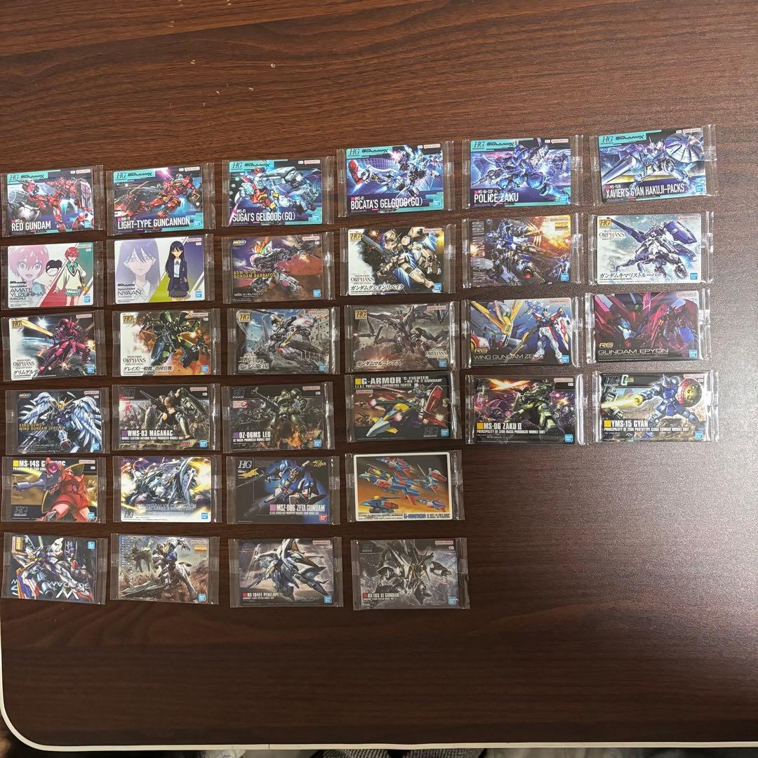 ガンプラ　ガンダム　ウエハース　グミ　カード　第1弾〜第11弾　346種　コンプ